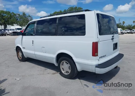 1997 Chevrolet Astro z USA, uszkodzony, nr VIN 1GNDM19W1VB158532